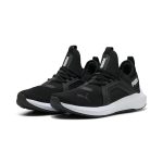 PUMA Unisex Softride Enzo 5 Running Shoes (Black)